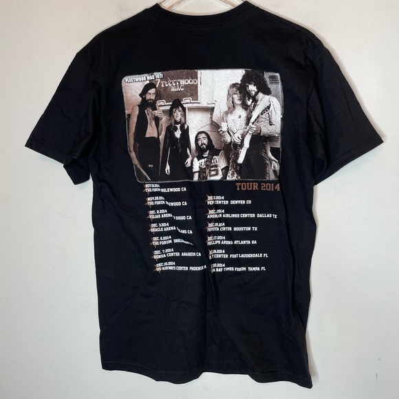 Fleetwood Mac ‘14 Get On With The Show T-Shirt - Picture 2 of 5